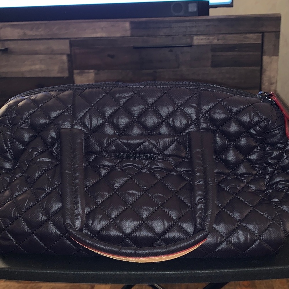 MZ Wallace Metro Satchel - Black Nylon